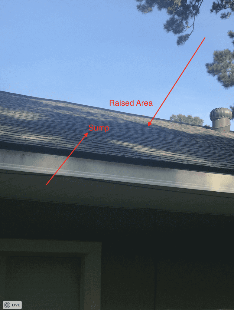 damaged roof