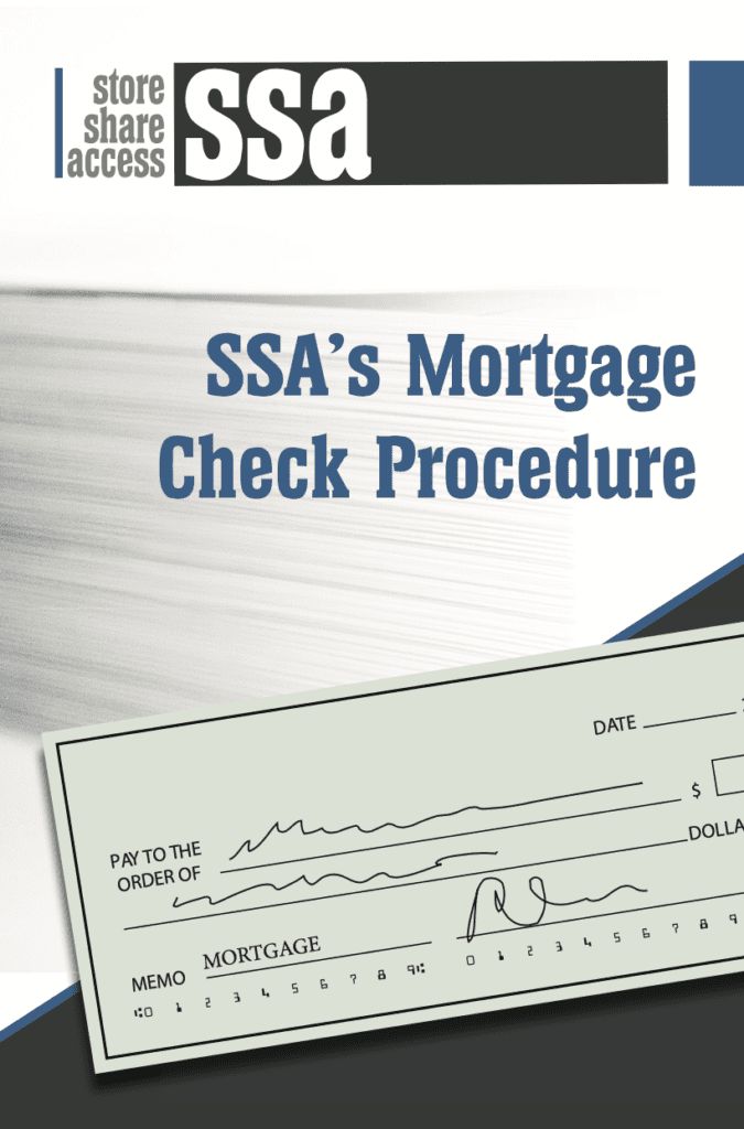 SSA Mortgage Procedures