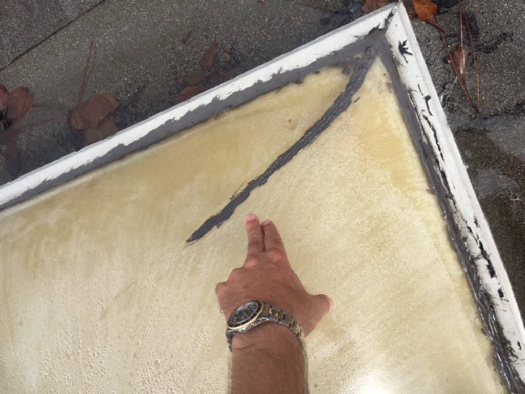 Skylight Damage